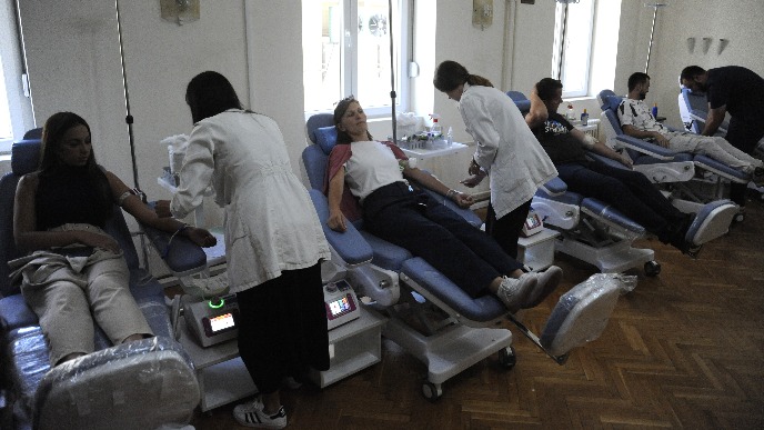 Davanje krvi i tokom praznika